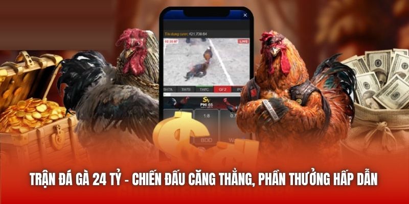 Trận Đá Gà 24 Tỷ - Chiến Đấu Căng Thẳng, Phần Thưởng Hấp Dẫn